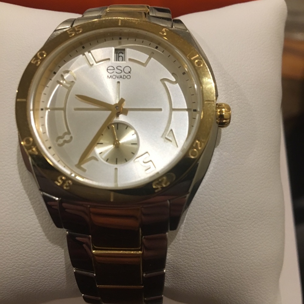 ESQ movado ladies watch-two tone
